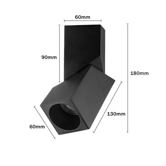 Rynx | Cube adjustable square downlight