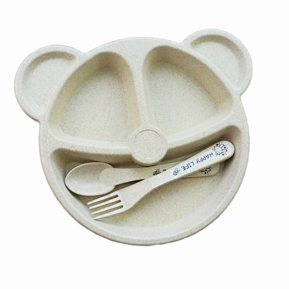 Rynx | Toddler Bear Plate with Divider Set