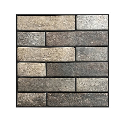 Rynx | Self-Adhesive Tile Wall Sticker | 3D PVC Covers for Kitchen Cupboard Bathroom | Waterproof Home Decor Wallpaper