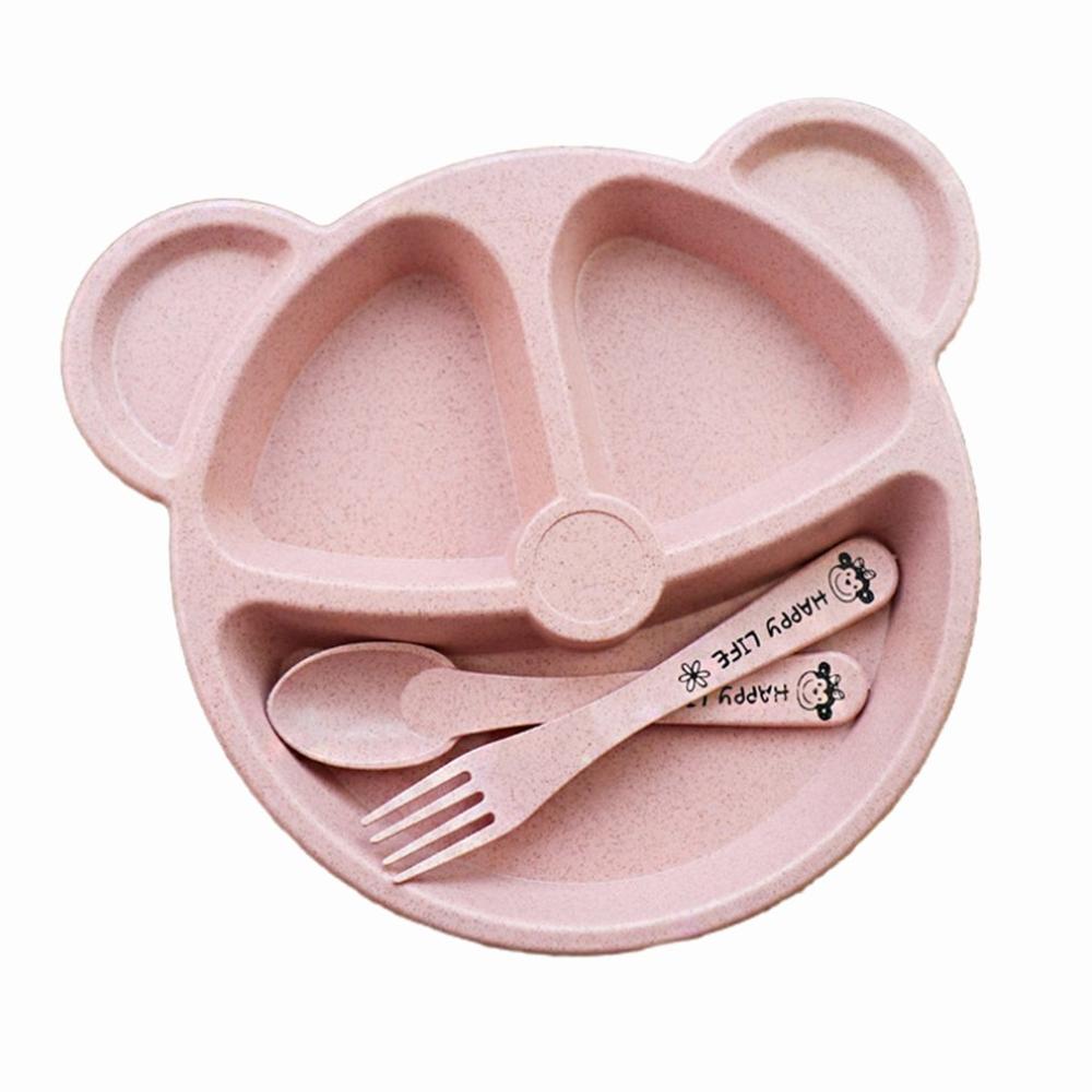Rynx | Toddler Bear Plate with Divider Set