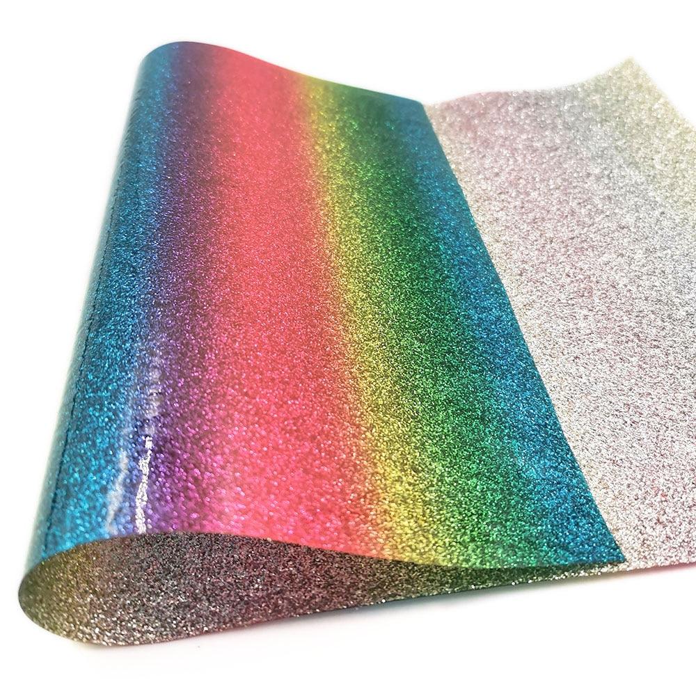 Rynx | Radiant Iridescent Sparkle Glitter Fabric: High-Quality Material for Creative Masterpieces