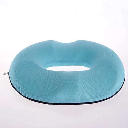 RYNX | Donut Pillow | Relief for Hemorrhoids, Coccyx, Ulcers, and Tailbone Pain Light blue