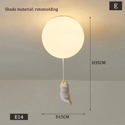 Rynx | Hanging Bears Balloon Lamp