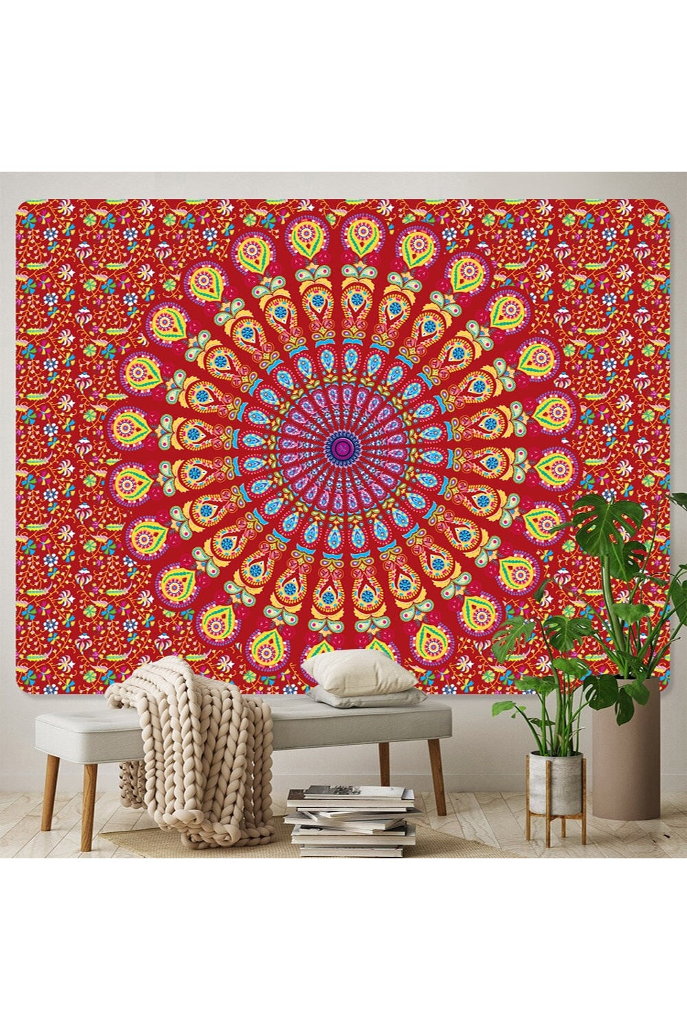 Rynx | Trippy Mandala Wall Tapestry