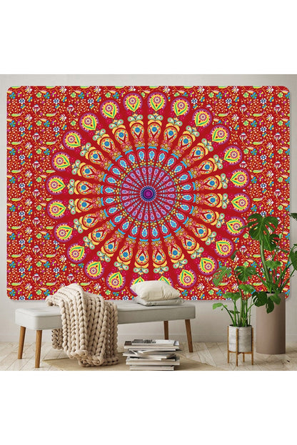 Rynx | Trippy Mandala Wall Tapestry
