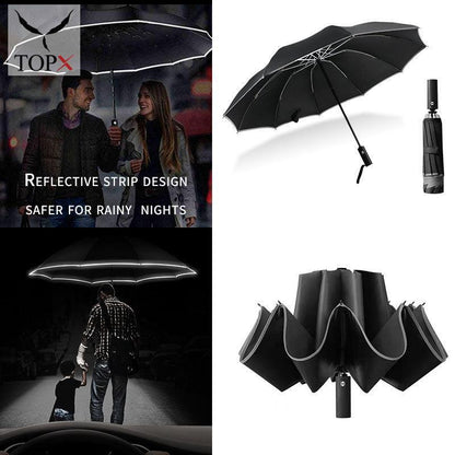Rynx | Stylish 10-rib Compact Automatic Umbrella - Resilient and Trendy