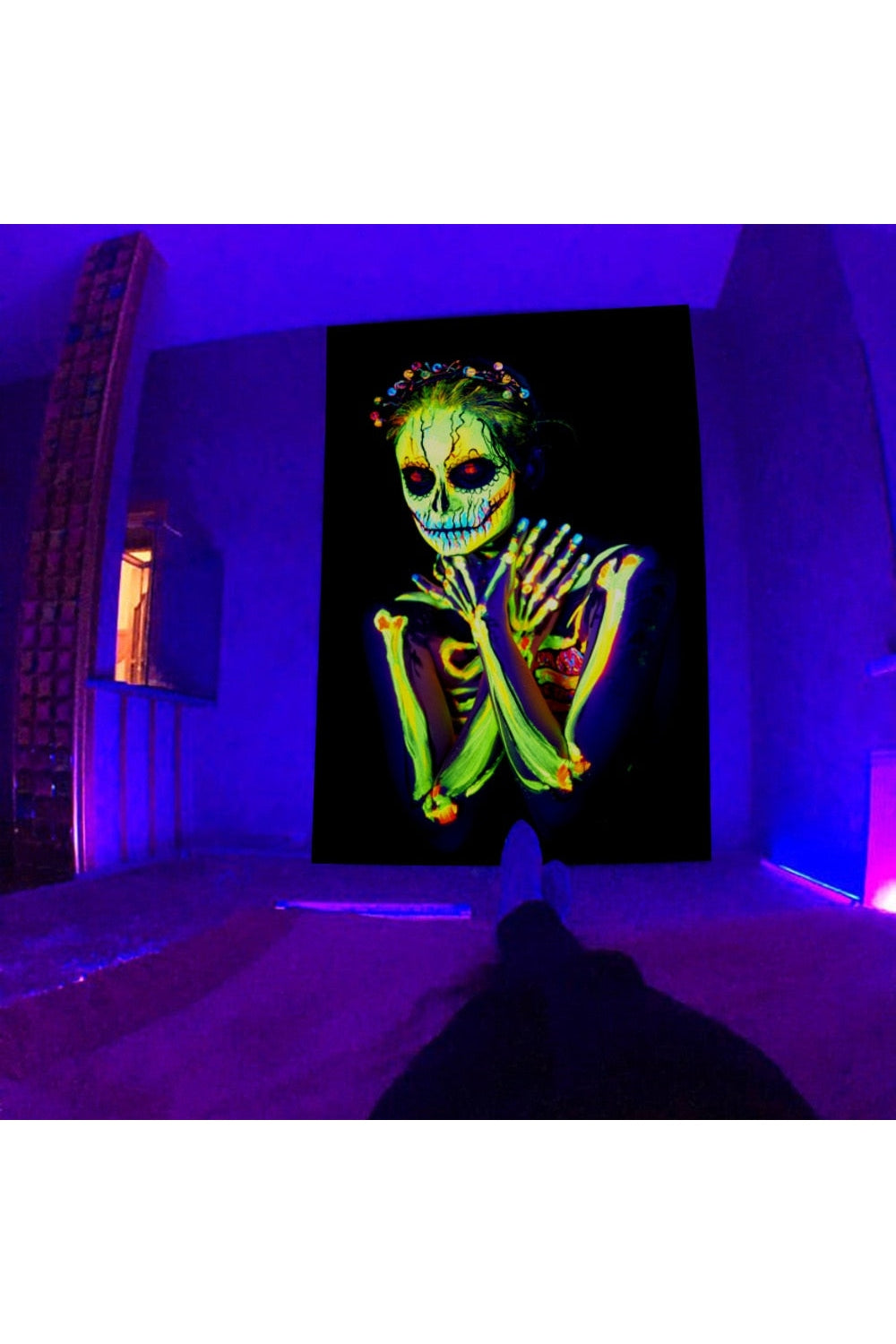 Rynx | Skull Wall Tapestry Art