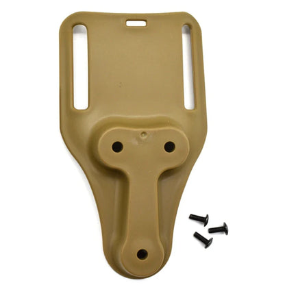Rynx | Tactical Drop Leg Holster QLS 19/22 – Mid-Low Belt Universal Pistol Holster with Elastic Thigh Strap for Hunting