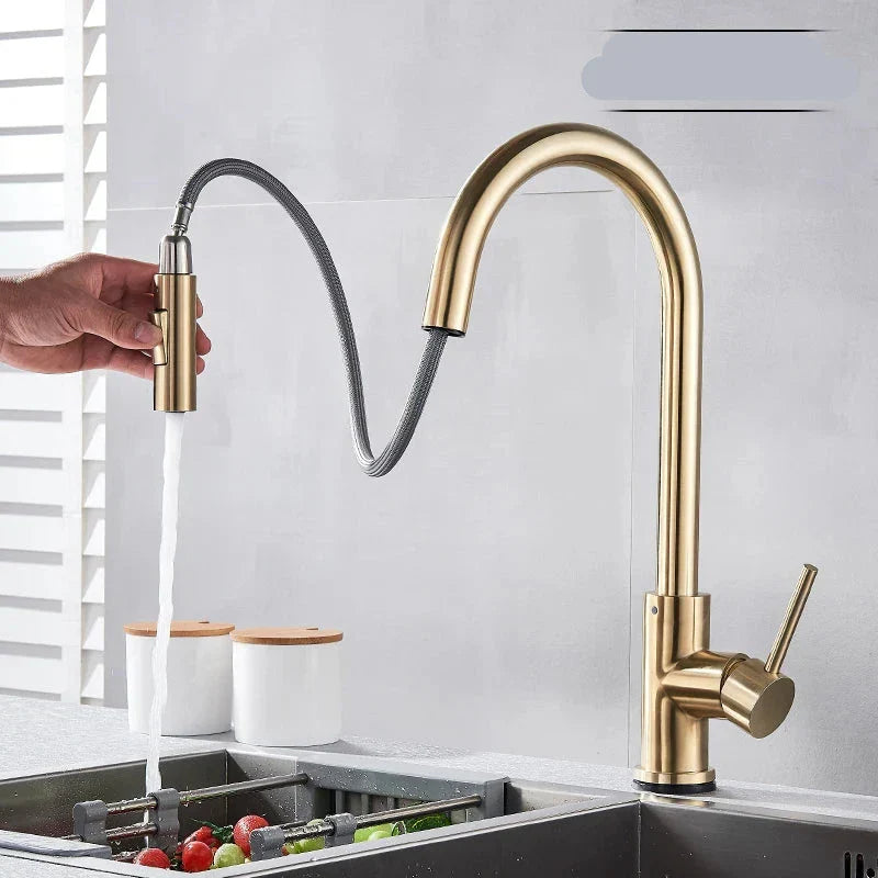 RYNX | Flexipull – Kitchen Faucet With 360° Swivel Functionality
