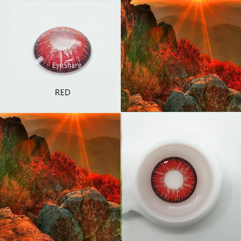 Rynx Cosplay AYY Red 14.5mm 1 Pair | 1 Year
