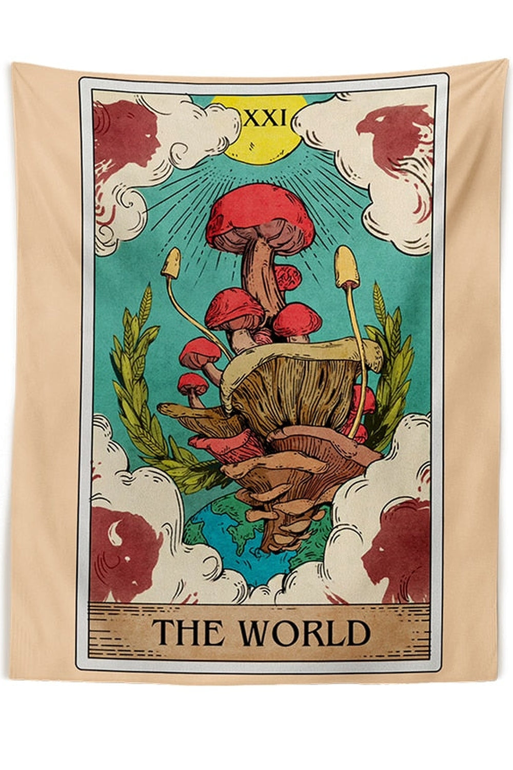 Rynx | Mushroom Psychedelic Tapestry