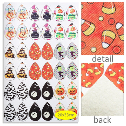 Rynx | Spooky Season Cartoon Leather DIY Craft Kit: Creative Project Bundle