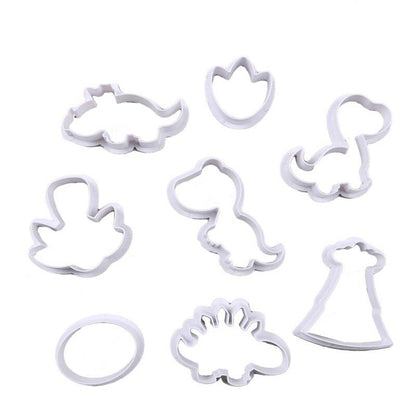 Rynx | Dino Cookie Cutters 8-piece Set