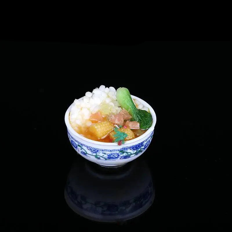 Rynx | Enchanting Mini Chinese Cuisine Bowl Playset - Cute Decorative Items for Children and Home