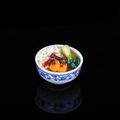 Rynx | Enchanting Mini Chinese Cuisine Bowl Playset - Cute Decorative Items for Children and Home