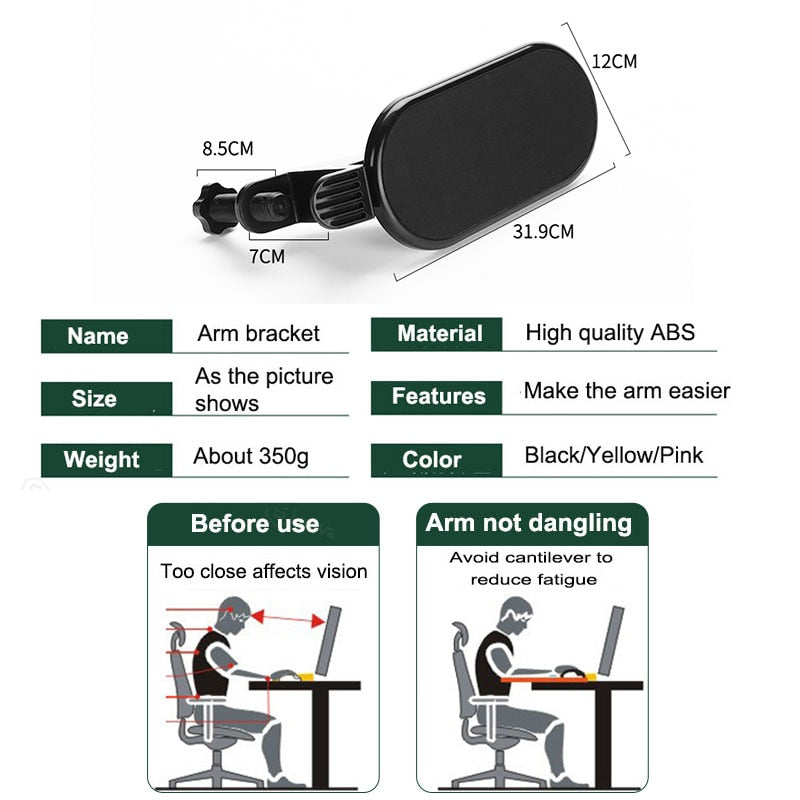 RYNX | Computer Armrest Pro - Prevent a mouse arm!
