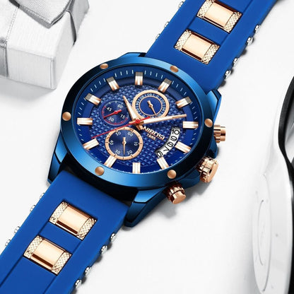 Rynx | Nibosi Blue Night - Men's Watch
