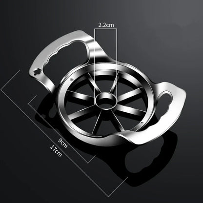 Rynx | Versatile 8-in-1 Stainless Steel Kitchen Tool: Apple Corer, Slicer, Fruit Splitter, Pear Divider, Cutting Knife, Vegetable Chopper, and More!