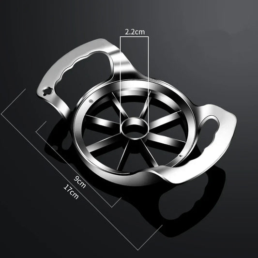 Rynx | Versatile 8-in-1 Stainless Steel Kitchen Tool: Apple Corer, Slicer, Fruit Splitter, Pear Divider, Cutting Knife, Vegetable Chopper, and More!