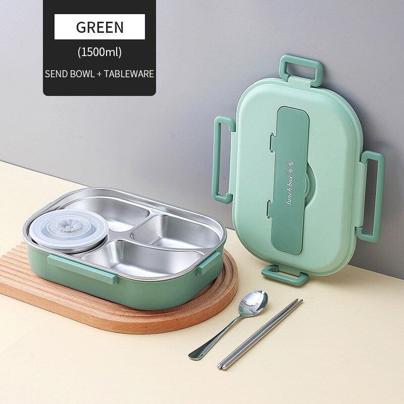 Rynx | Stainless Steel Multi Compartment Kids Lunch Box