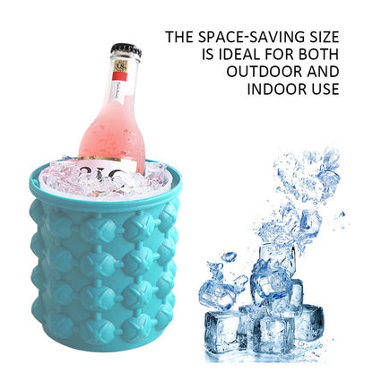 Rynx | Silicone Bucket Fast Ice Maker