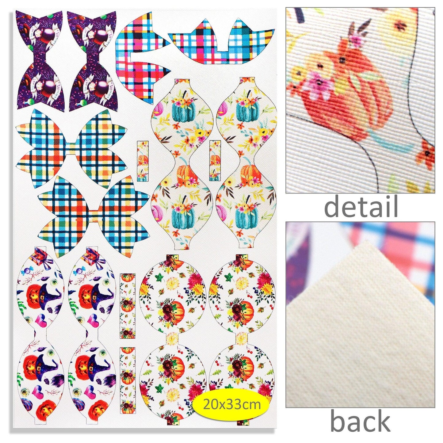 Rynx | Spooky Season Cartoon Leather DIY Craft Kit: Creative Project Bundle