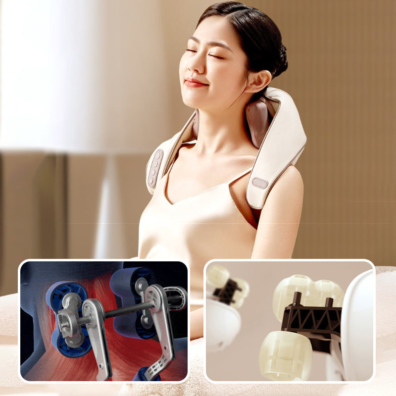 Rynx | Heat-Bliss | Therapeutic massage device for neck and shoulder tension