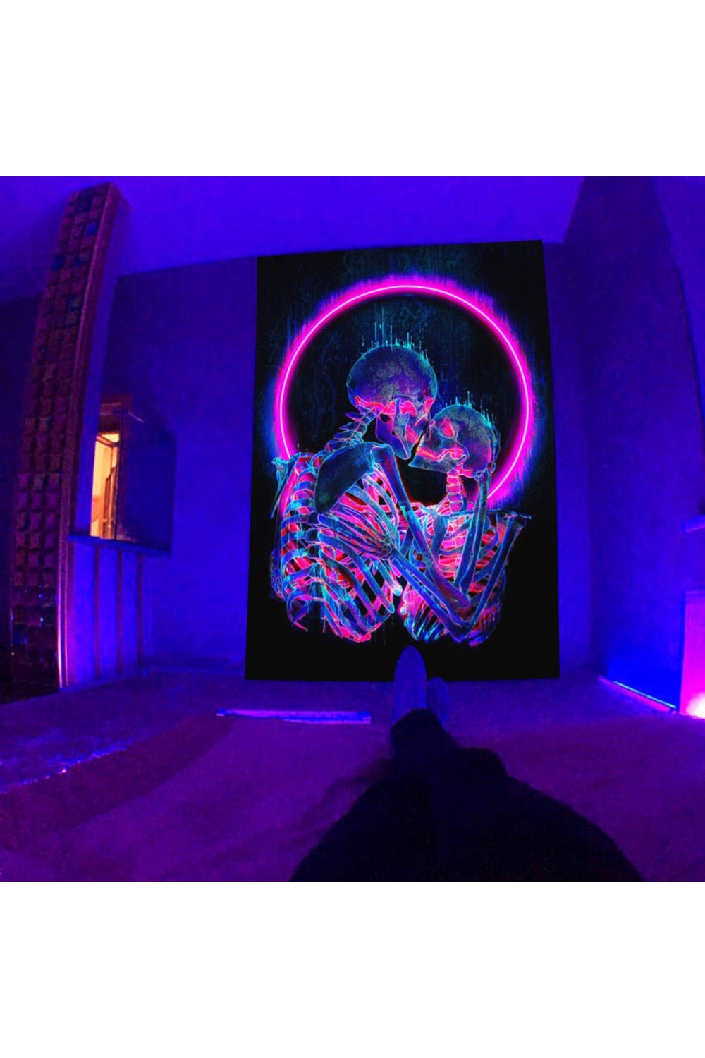 Rynx | Skull Wall Tapestry Art