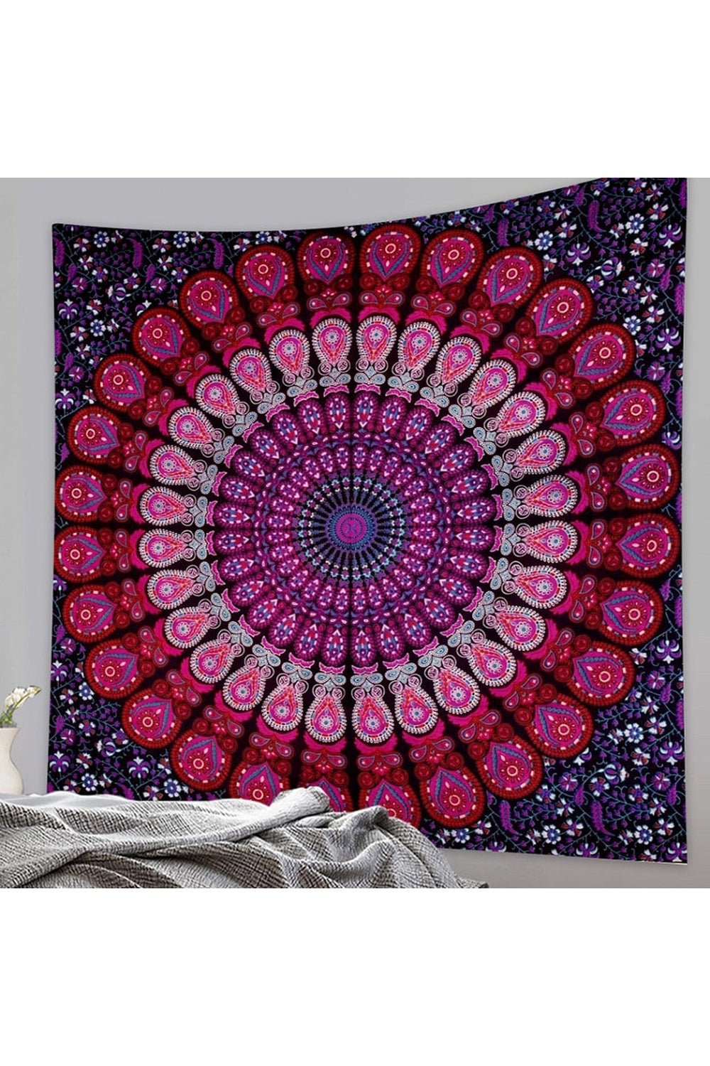 Rynx | Trippy Mandala Wall Tapestry