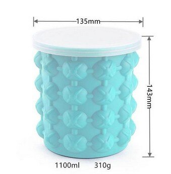 Rynx | Silicone Bucket Fast Ice Maker