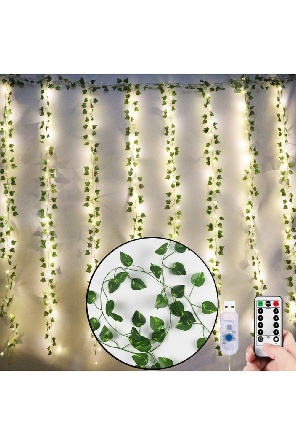 Rynx | illuminated artificial ivy
