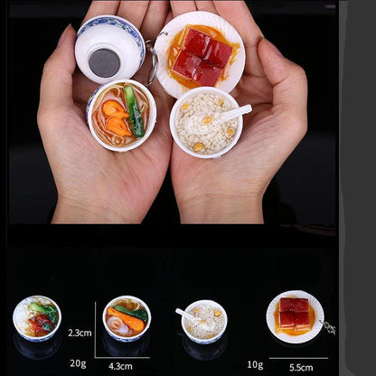 Rynx | Enchanting Mini Chinese Cuisine Bowl Playset - Cute Decorative Items for Children and Home