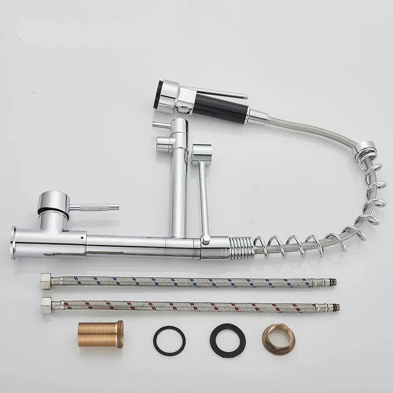RYNX | Streamflex – Kitchen Faucet With Pull-Out Spout And Dual Output