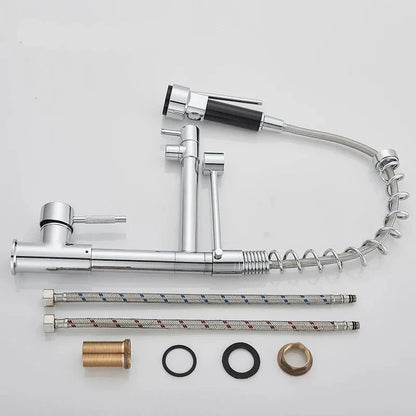 RYNX | Streamflex – Kitchen Faucet With Pull-Out Spout And Dual Output