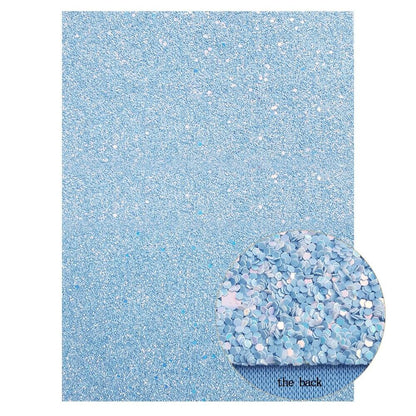 Rynx | Irisdente Blue Snake Glossy Fabric for Creative Crafting