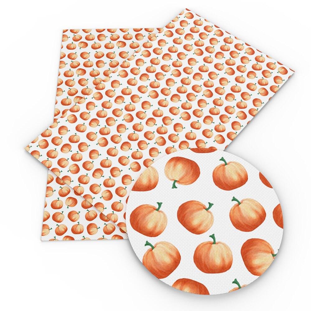 Rynx | Autumn-inspired Leaf Pattern Faux Leather Craft Fabric for DIY and Upholstery