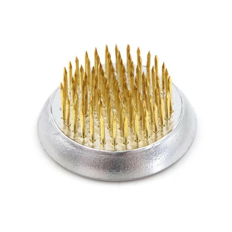 Rynx | Elegant Brass Kenzan Tool for exquisite Flower Arrangements