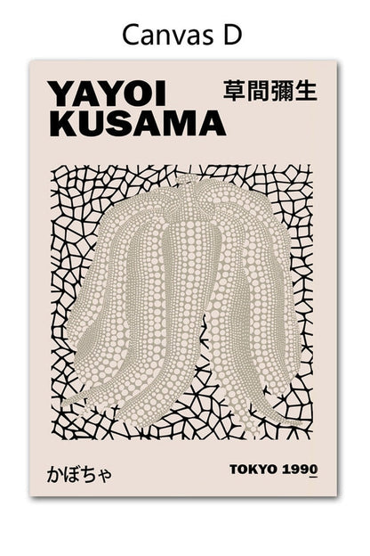 Rynx | Kusama Artwork Canvas Poster