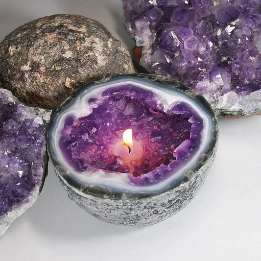 Rynx | Healing Energy Crystal Candle for Relaxation and Positive Energy