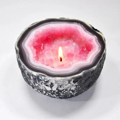 Rynx | Healing Energy Crystal Candle for Relaxation and Positive Energy