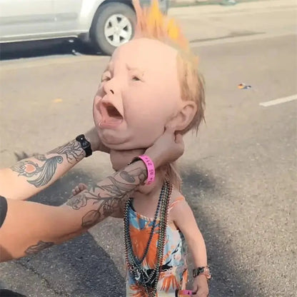 Rynx | Heulbaby with Mohawk hairstyle – Loud, crazy & party-ready