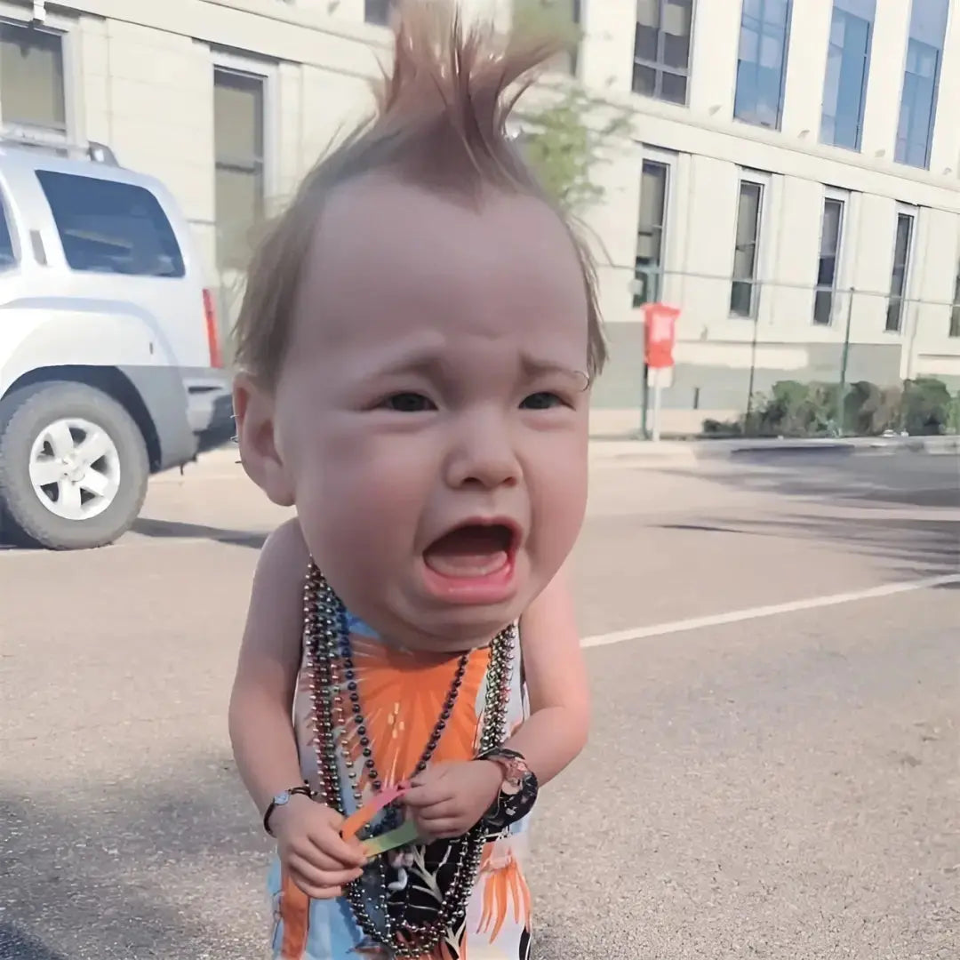 Rynx | Heulbaby with Mohawk hairstyle – Loud, crazy & party-ready