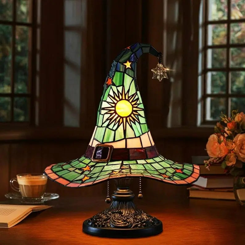 Rynx | Witch Hat Lamp – Magical Light for Halloween, Gothic & Fantasy Decor