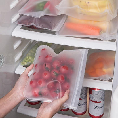 Rynx | Eco-friendly silicone food storage bags - Keep your food effortlessly fresh