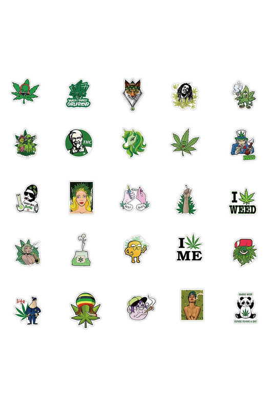 Rynx | Trippy-leaves sticker