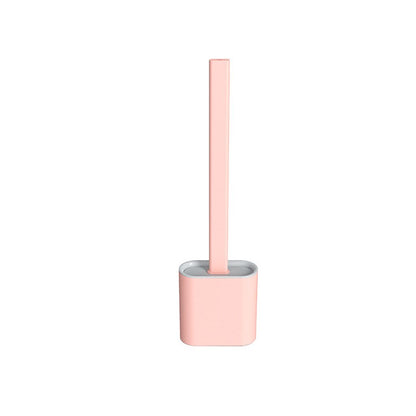 RYNX | Silicone Toilet Brush Incl. Holder Pink