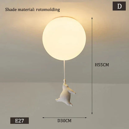 Rynx | Hanging Bears Balloon Lamp