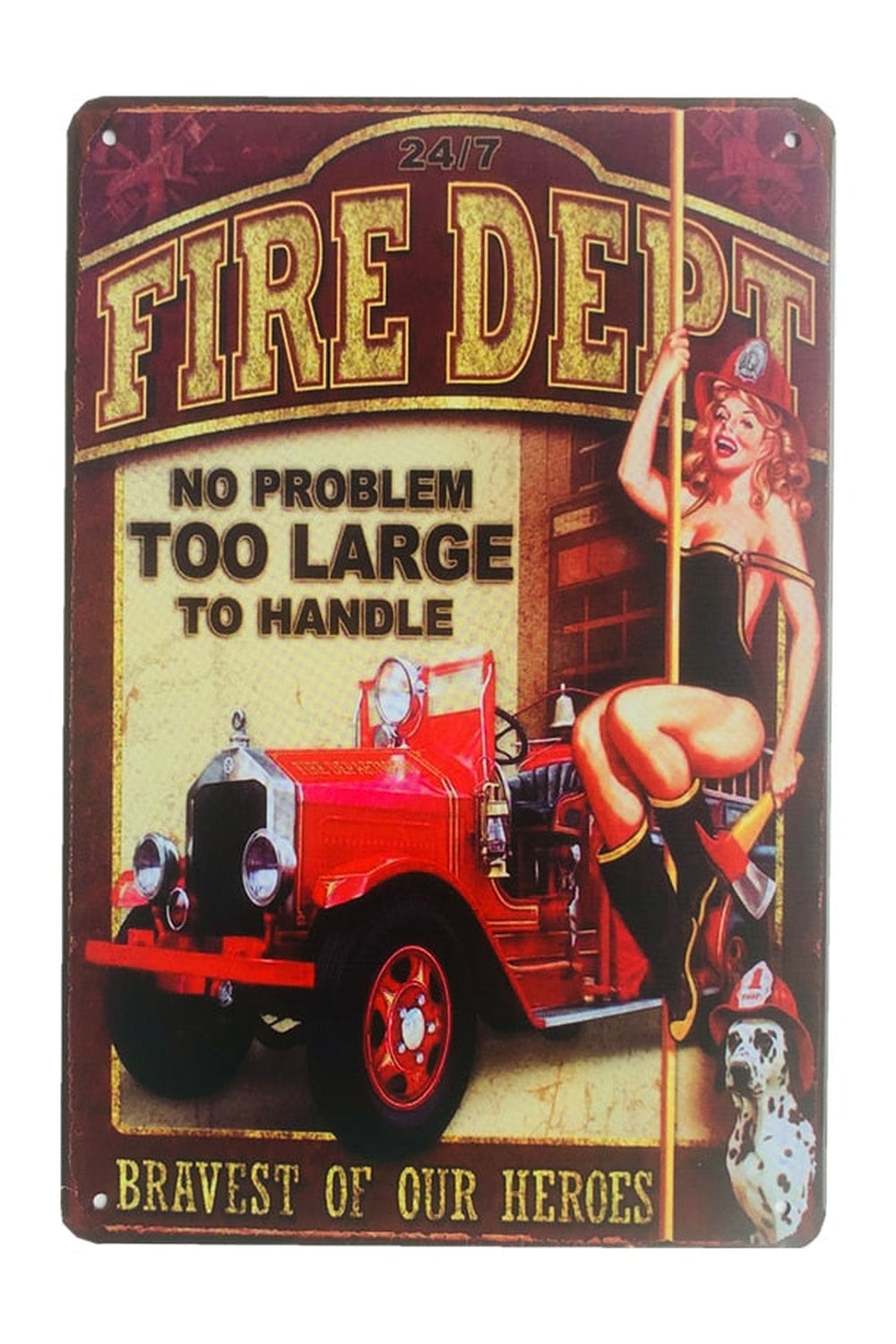 Rynx | Service Girl Vintage Poster