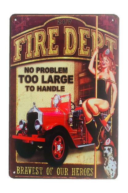 Rynx | Service Girl Vintage Poster