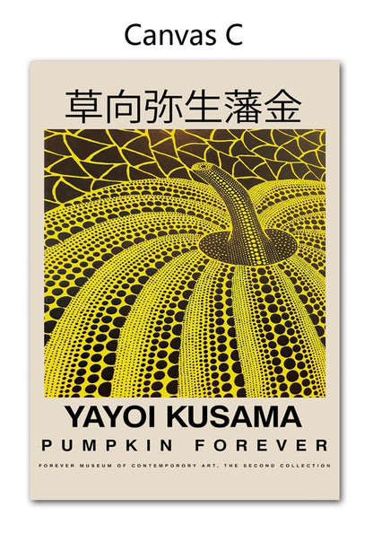 Rynx | Kusama Artwork Canvas Poster